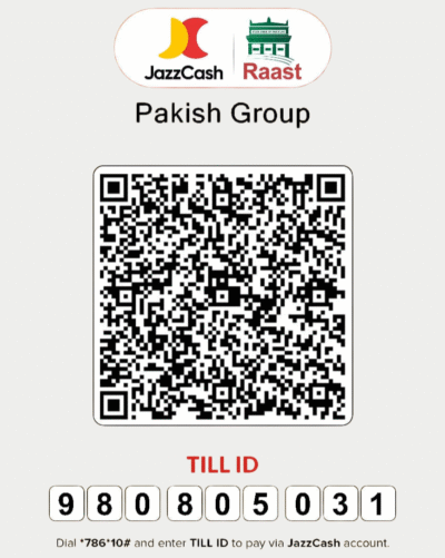 JazzCash QR Code for TILL ID 980805031